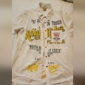 Jaded Gypsy Cup of Sugar-King Flour Sack Shirt